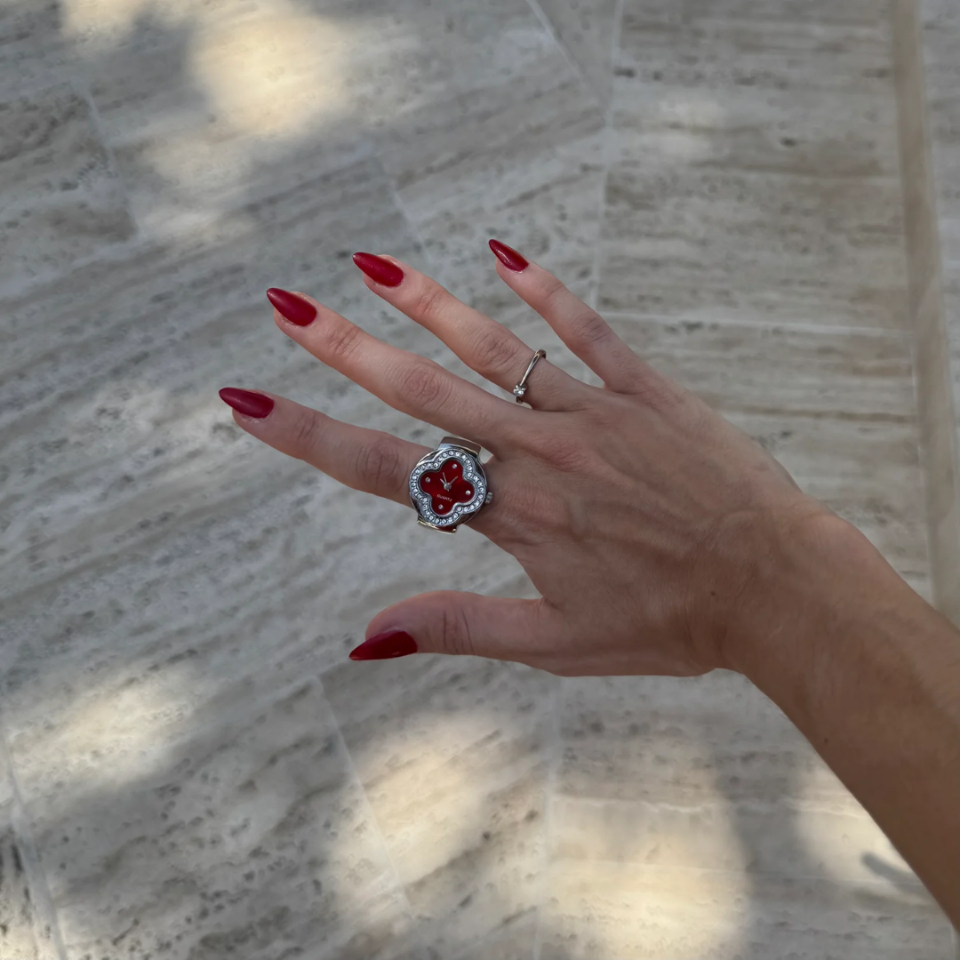 Berlini - CLEEF ANILLO | SILVER RED