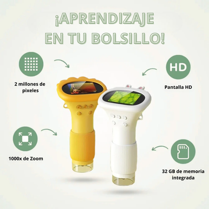 ZoomiScope™ - Microscopio para niños
