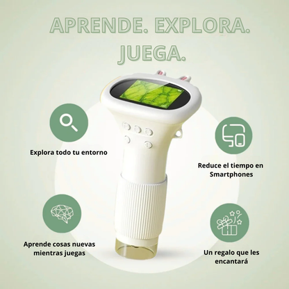 ZoomiScope™ - Microscopio para niños
