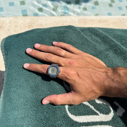 Berlini - NAUTILUS ANILLO | SILVER GREEN