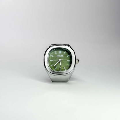 Berlini - NAUTILUS ANILLO | SILVER GREEN