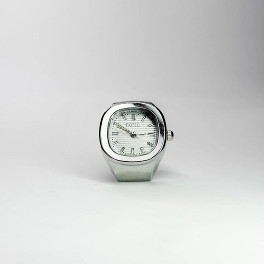 Berlini - NAUTILUS ANILLO | SILVER WHITE